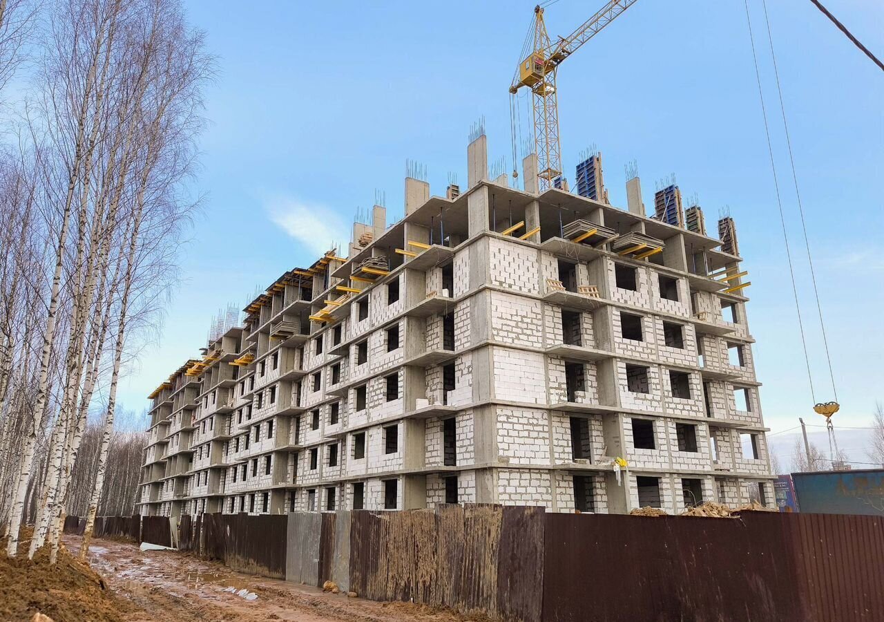 квартира г Ярославль р-н Фрунзенский ул Дядьковская 48 фото 2