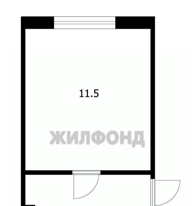 комната г Новосибирск Заельцовская ул Дмитрия Донского 23 фото 5