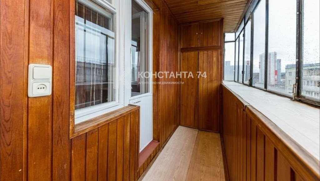 квартира г Челябинск р-н Калининский ул Братьев Кашириных 93 фото 9