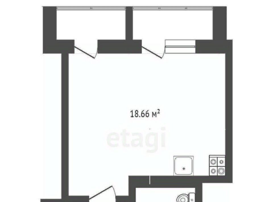 квартира р-н Аксайский г Аксай ул Речников 18к/4 фото 2
