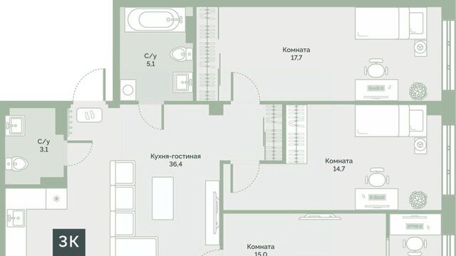 п Заозерный мкр 6а ул Витебского 5к/2 жилрайон фото