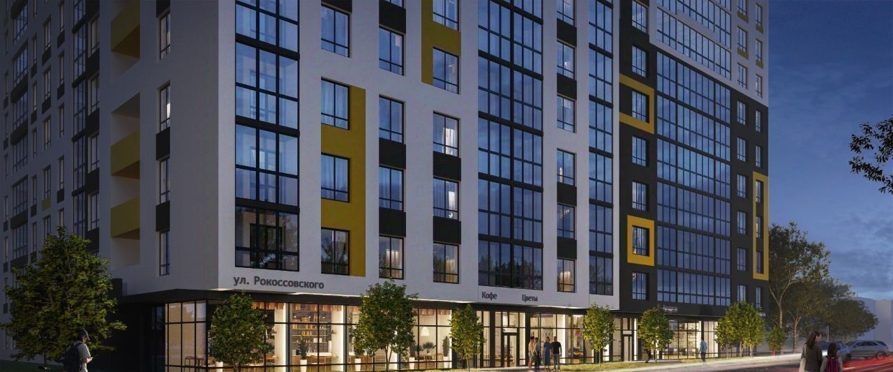 квартира г Воронеж р-н Железнодорожный ул Рокоссовского 47 фото 12