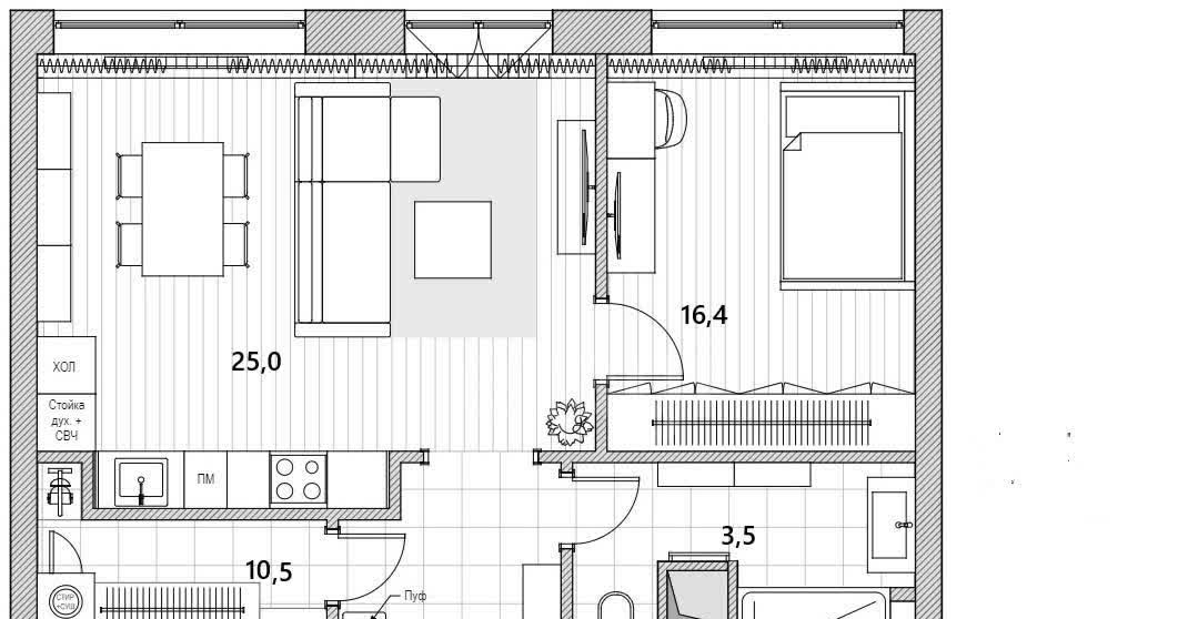 квартира г Феодосия ул Габрусева 13 фото 15