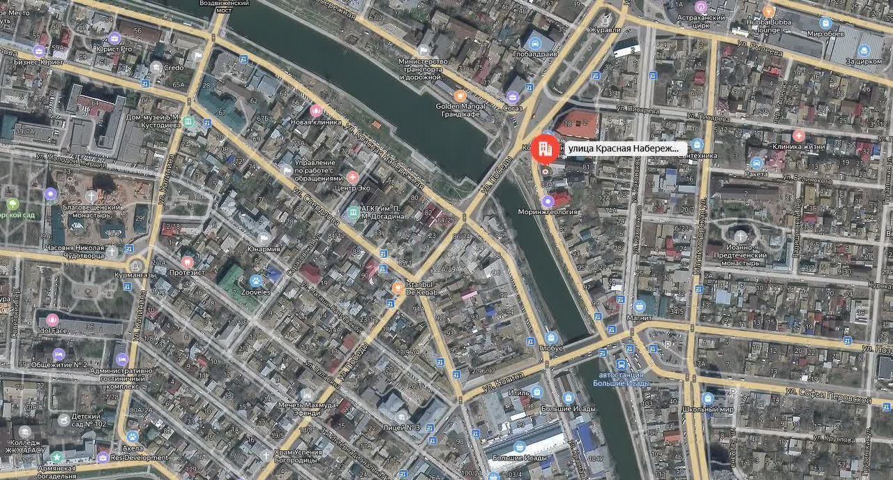 земля г Астрахань р-н Кировский ул Красная Набережная 83 фото 2