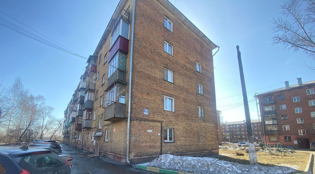 квартира г Новокузнецк р-н Кузнецкий ул Смирнова 15 фото 23