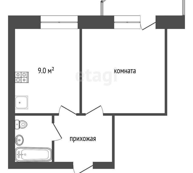 квартира г Вологда ул Ягодная 10 фото 1