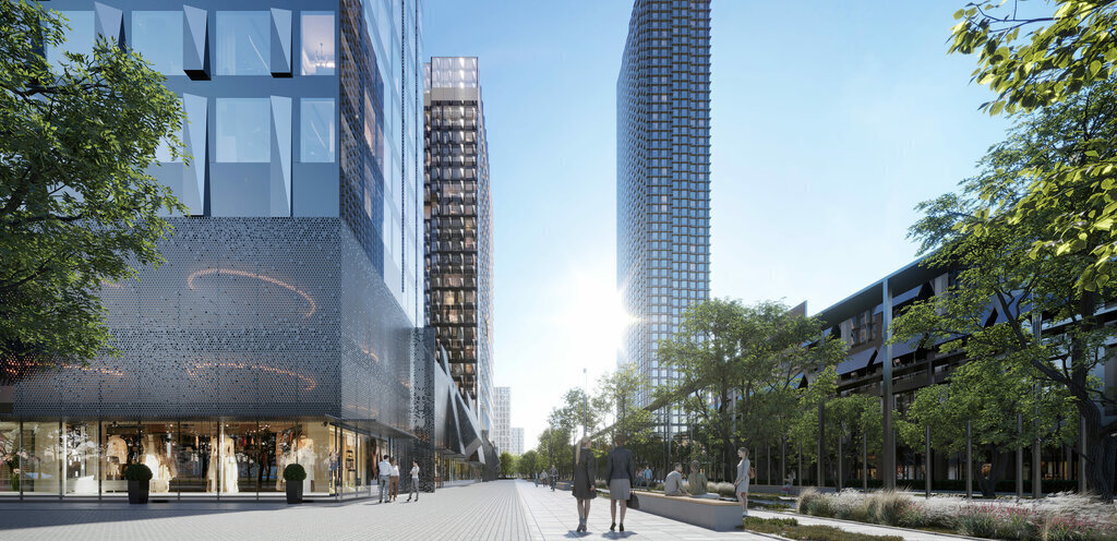 квартира г Москва метро Бутырская СВАО Бутырский Квартал небоскребов Upside Towers фото 17