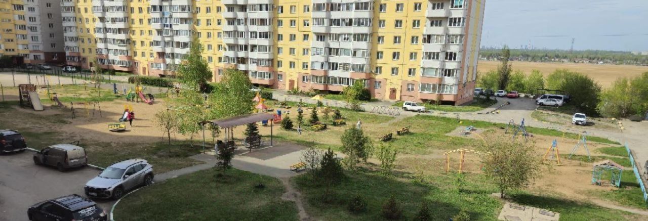 квартира г Омск р-н Кировский Солнечный ул Комкова 8/1 фото 23