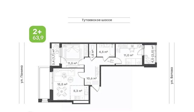 р-н Дзержинский ш Тутаевское 93б фото