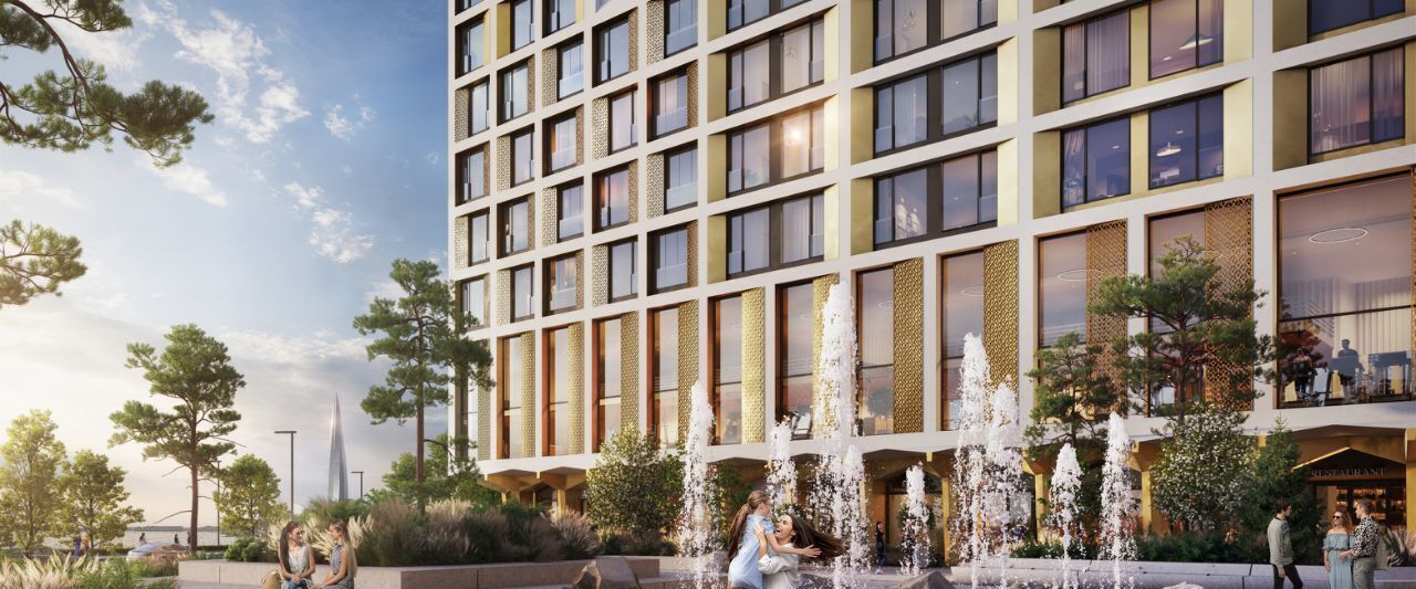 квартира г Санкт-Петербург р-н Василеостровский ул Челюскина 10 ЖК «GloraX Premium Василеостровский» Морской округ фото 7