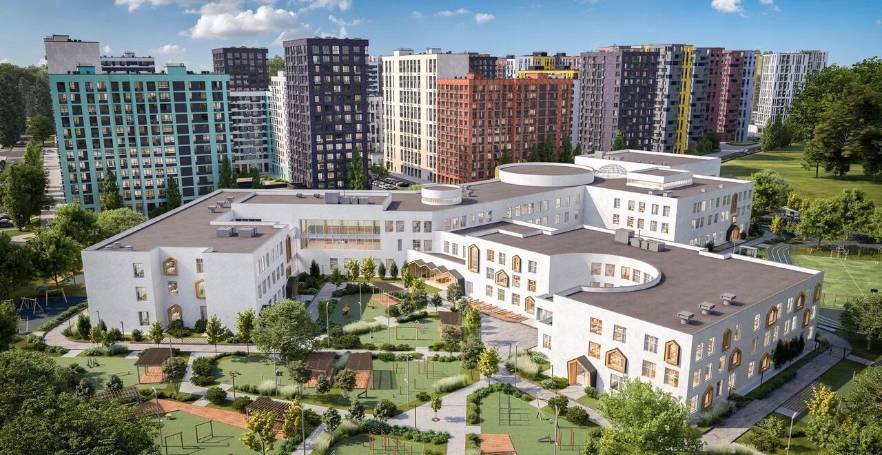 квартира г Москва п Сосенское д Николо-Хованское ЖК Прокшино метро Прокшино з/у 3/3, стр. 10. 1 фото 17