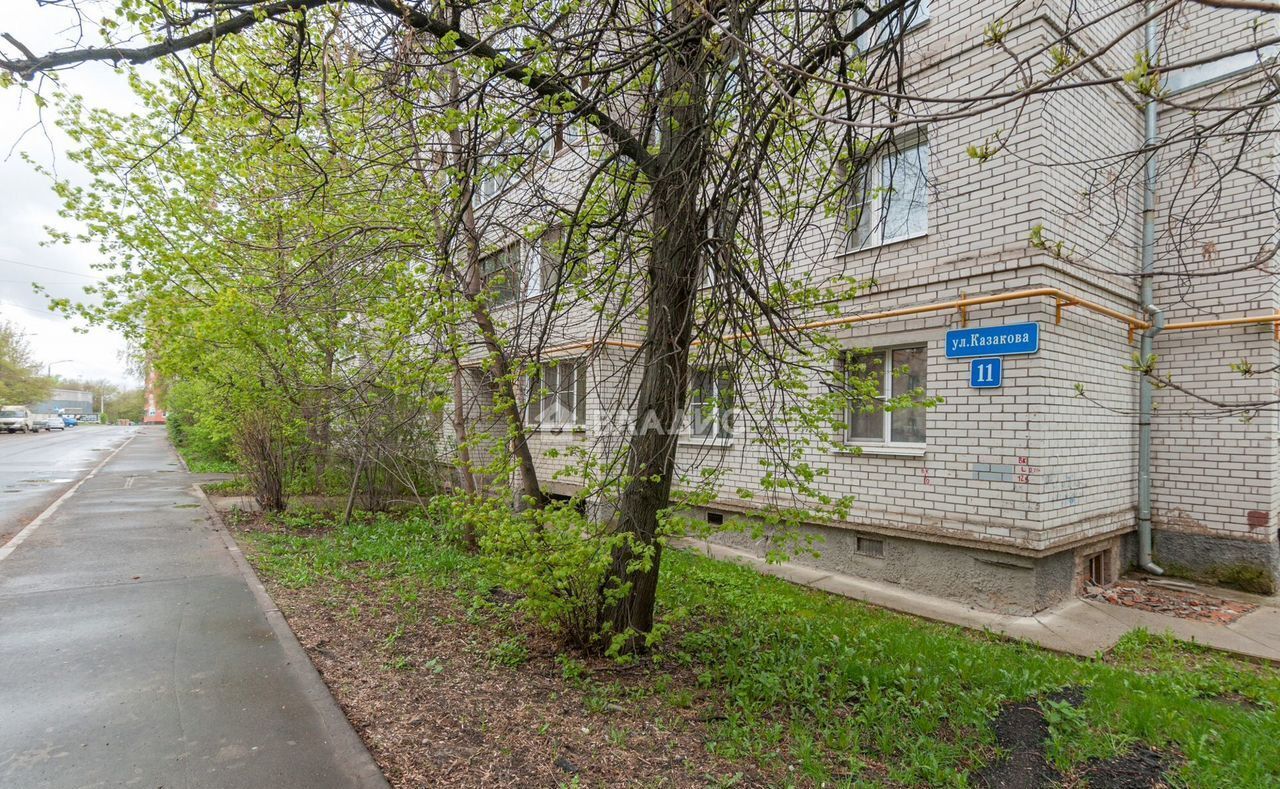квартира г Вологда микрорайон Ремсельмаш ул Казакова 11 фото 39