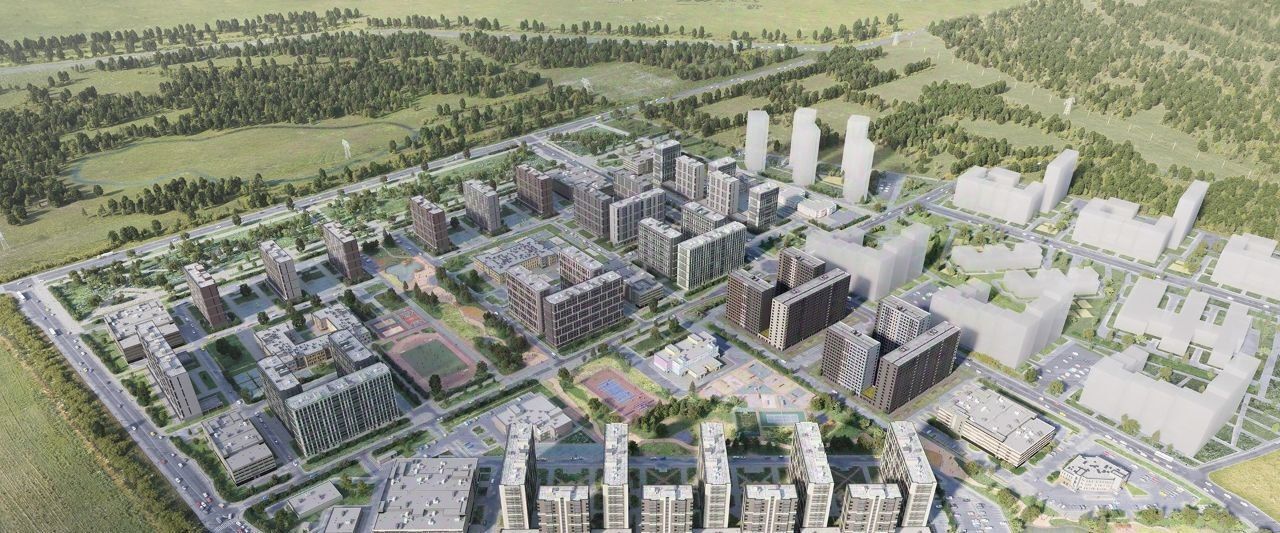 квартира г Санкт-Петербург п Парголово дор Михайловская 6 метро Парнас фото 30