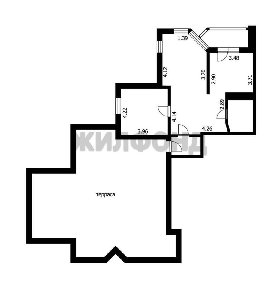 квартира г Хабаровск р-н Индустриальный пер Фабричный 2а ЖК Флагман фото 3