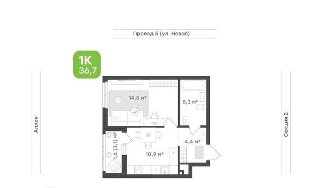 Чкаловская 20-й кв-л, Академический мкр фото