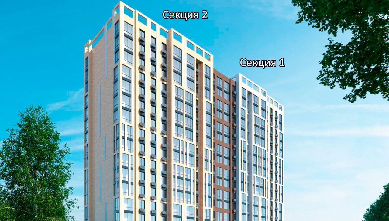 квартира г Краснодар р-н Прикубанский ул Агрономическая 2/1 ЖК «Спутник» микрорайон Горхутор фото 6