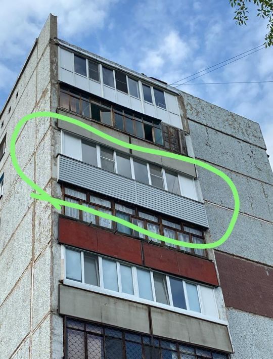 квартира г Омск р-н Ленинский микрорайон «Московка-2» фото 16