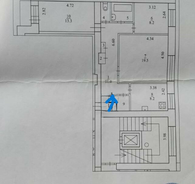 квартира г Архангельск пр-кт Дзержинского 13 фото 27
