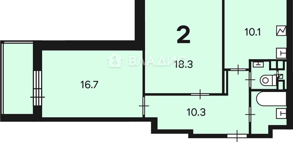 квартира г Москва район Нагатинский затон ул Речников 18/20 фото 1