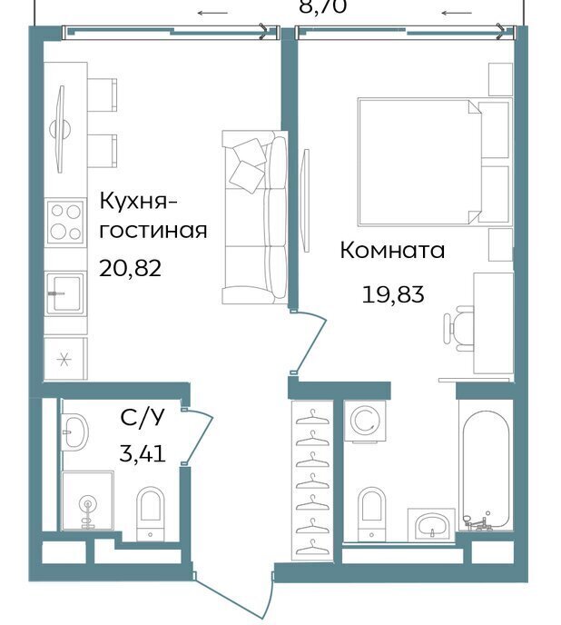 квартира г Саки курортный кластер Темпо фото 1