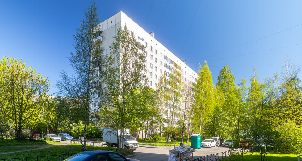 квартира г Санкт-Петербург метро Комендантский Проспект Юнтолово ул Долгоозёрная 4/2 фото 17