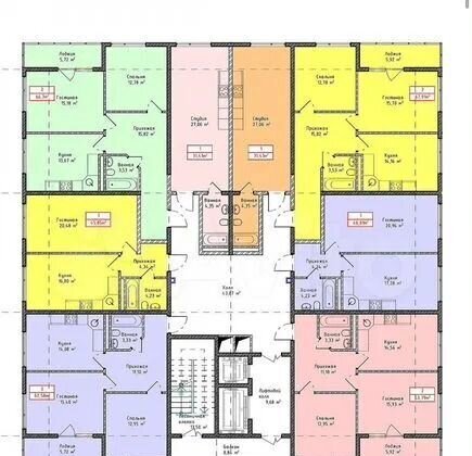 квартира г Махачкала р-н Кировский ул Даганова 135 фото 5