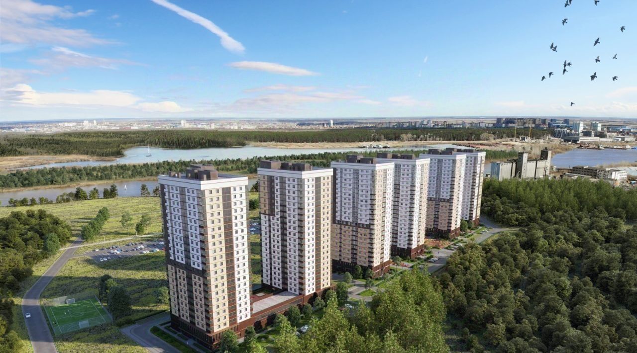 квартира г Тюмень р-н Ленинский ул Дамбовская 25к/1 фото 3