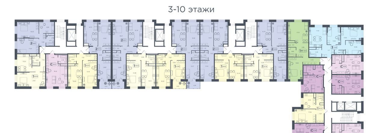 квартира г Тюмень р-н Ленинский ул Дамбовская 25к/1 фото 2