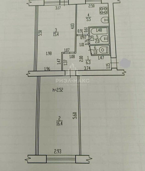 квартира г Брянск ул Крахмалева 23 фото 5