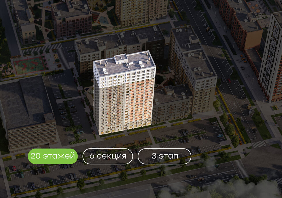 квартира г Тюмень ЖК «Ботаника» фото 3