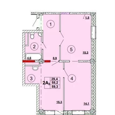 квартира г Абакан ул Кирова 185 фото 22