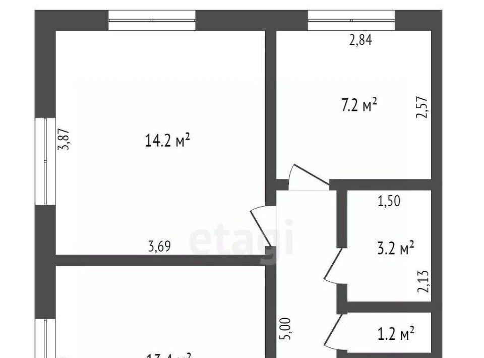 квартира г Кемерово р-н Кировский ул Халтурина 3 фото 2