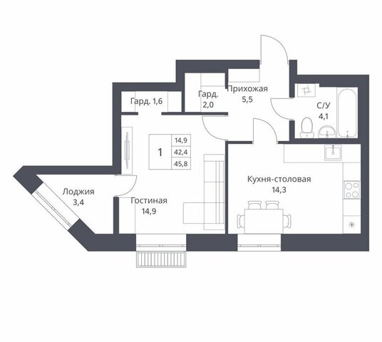 Берёзовая роща ул имени генерал-майора Рожкина А.Н. 17 фото