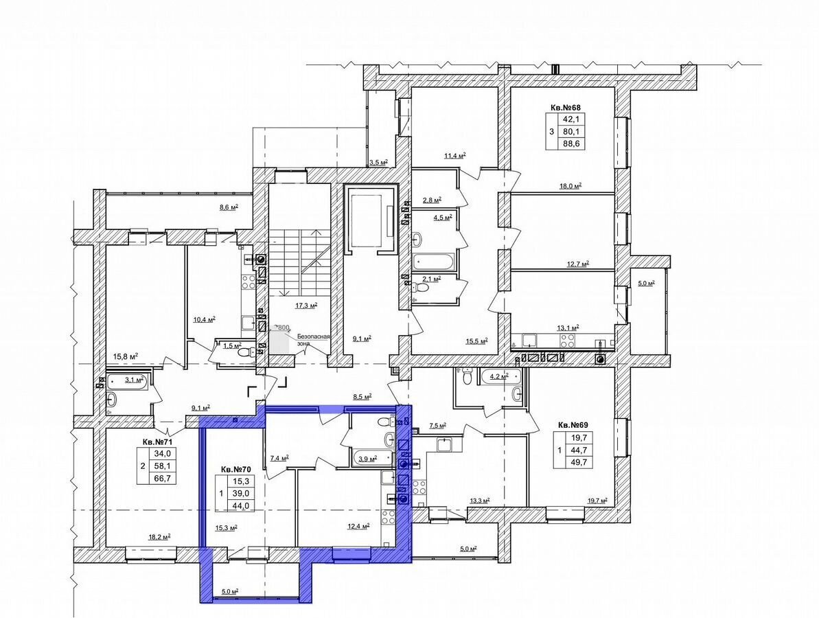 квартира г Кострома р-н Заволжский ул Радиозаводская 14 фото 2