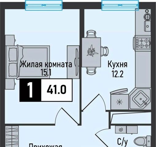 п Иноземцево п Капельница ЖК «Живописный» фото