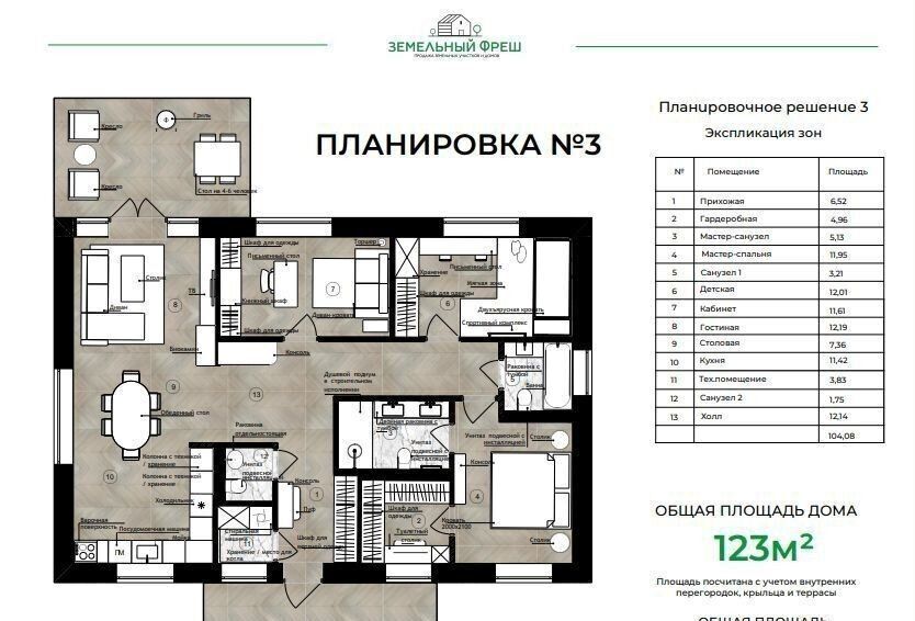 дом г Домодедово мкр Северный ул Дачная 14 15 км, Новокаширское шоссе фото 4
