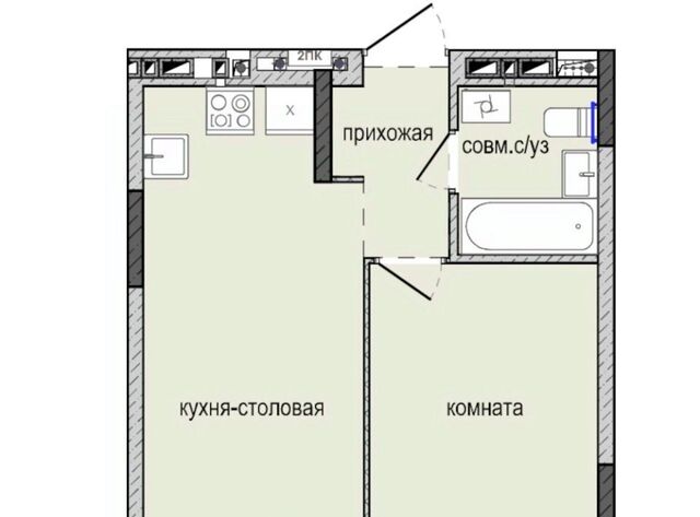 р-н Индустриальный Культбаза ЖК «Ежевика» 10 жилрайон, 8-й мкр фото