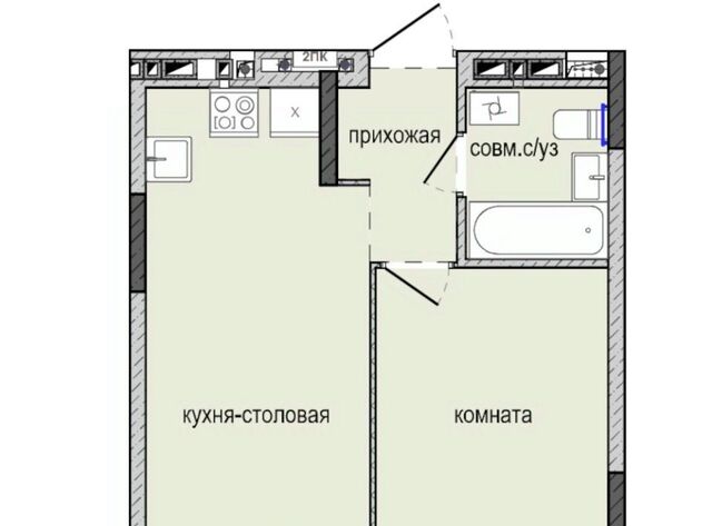 р-н Индустриальный Культбаза ЖК «Ежевика» 10 жилрайон, 8-й мкр фото