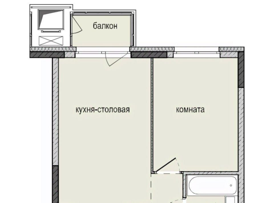 квартира г Ижевск р-н Индустриальный Культбаза ЖК «Ежевика» 10 жилрайон, 8-й мкр фото 1