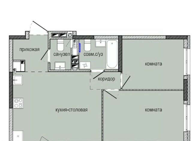 р-н Индустриальный Культбаза ЖК «Ежевика» 10 жилрайон, 8-й мкр фото