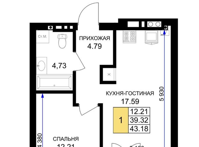 квартира ЖК «Включи» фото