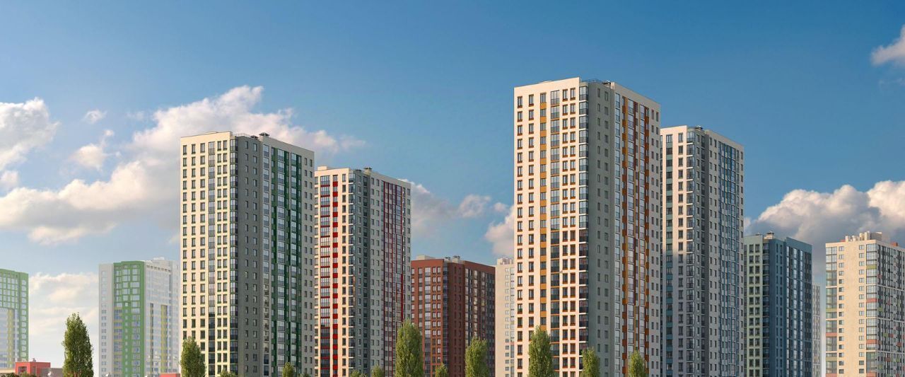 квартира г Уфа ст Дема р-н Демский экогород «Яркий» жилрайон фото 4