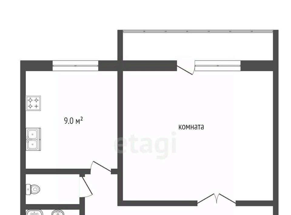 квартира г Чита р-н Черновский ул Весенняя 32 фото 2