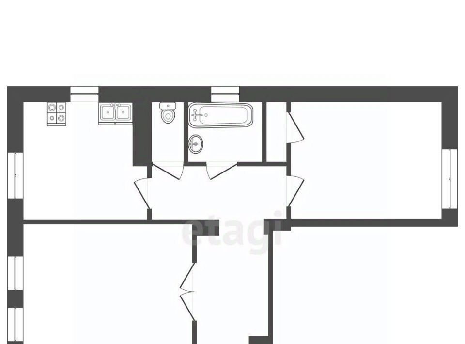 квартира г Глазов ул Кирова 35/12 фото 14