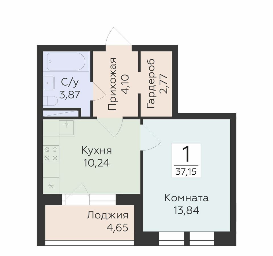 квартира г Воронеж р-н Ленинский ул Матросова 64а фото 1