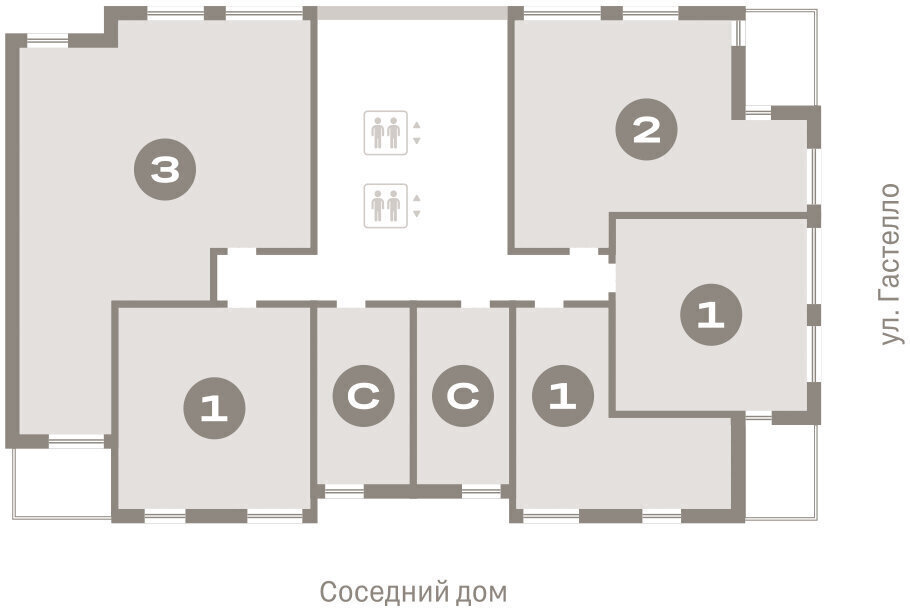 квартира г Екатеринбург Ботаническая улица Гастелло, 19А фото 3