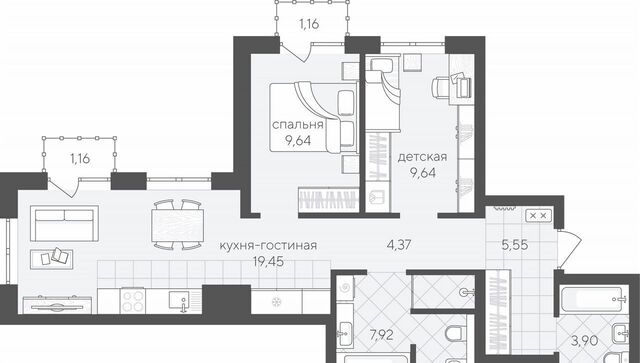 р-н Калининский ул Геннадия Райкова 19 фото