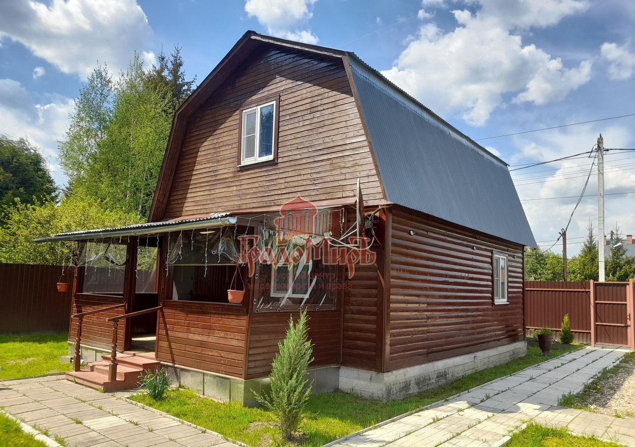 дом городской округ Сергиево-Посадский г Хотьково 47 км, СНТ Поляна, Дмитровское шоссе фото 2