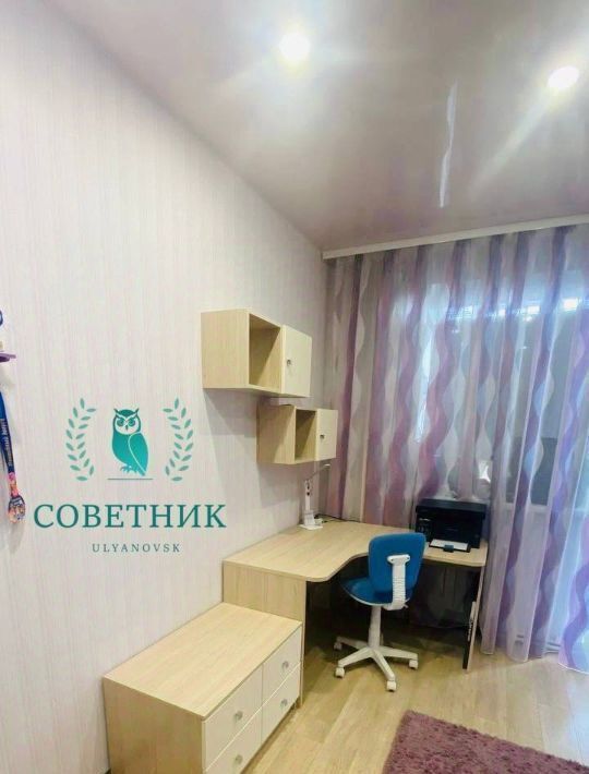 квартира г Ульяновск р-н Заволжский ул Карбышева 40 фото 18