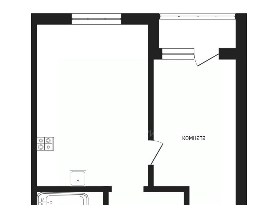 квартира г Тюмень р-н Калининский ул Комбинатская 54к/2 фото 2